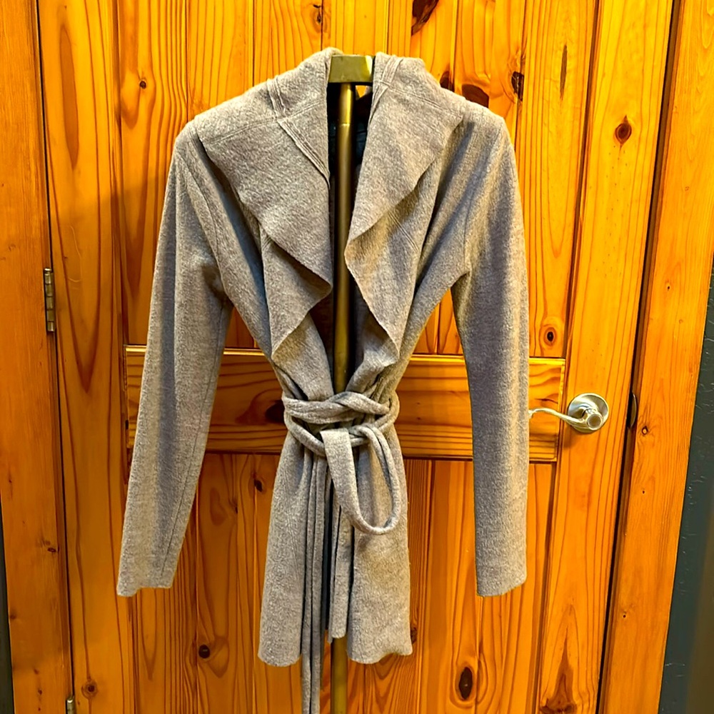 Anthropologie Guinevere Wool Wrap Sweater Medium
